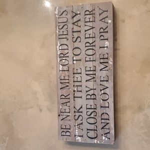 Wooden Sign